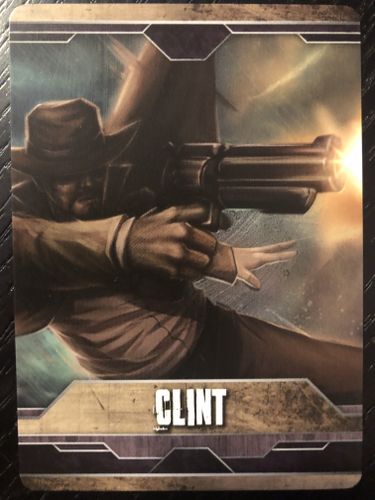Miniature Clint + Deck De Cartes Pour Street Masters - Steamforged G213 - Occasion