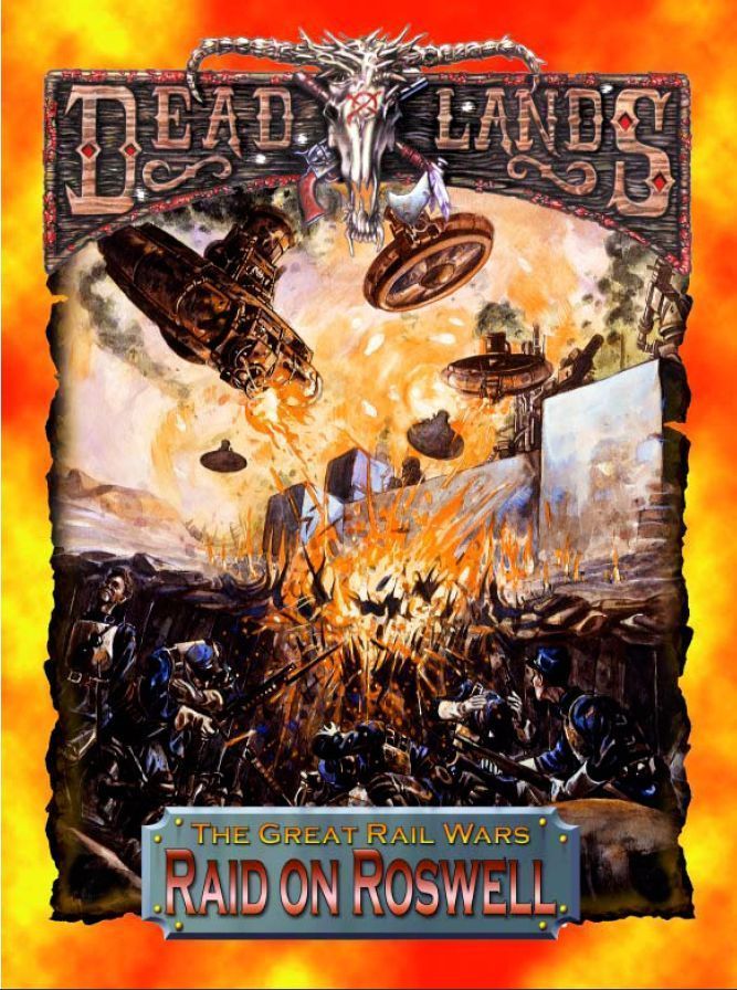Deadlands: The Great Rail Wars – Raid on Roswell box art