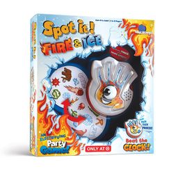 Spot It Fire And Ice Game-Blue Orange Games Beat The Clock Timer NEW Tick Freeze 