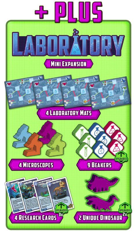 Tiny Epic Dinosaurs: Laboratory Mini Expansion doboz