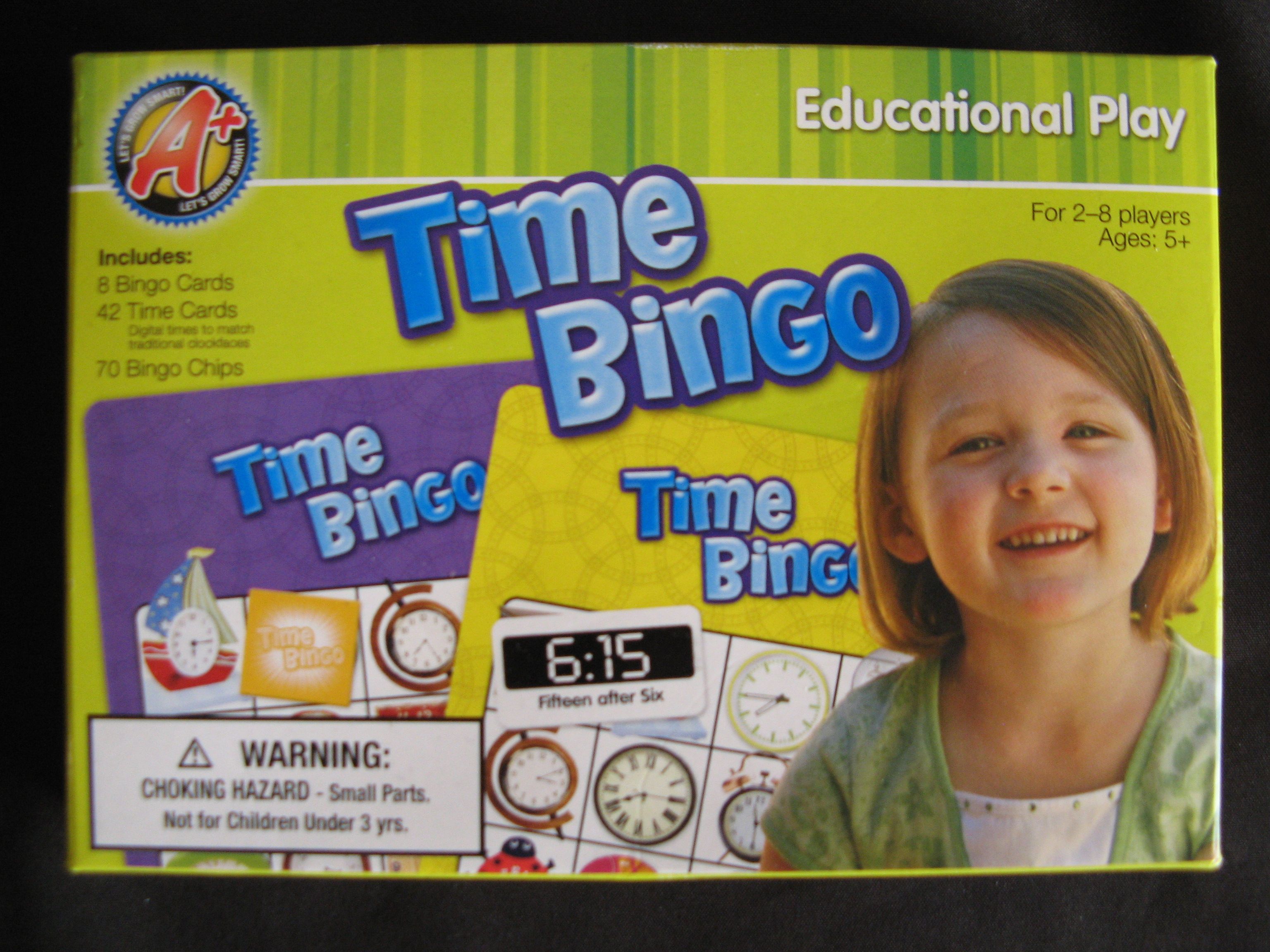 Time Bingo box art