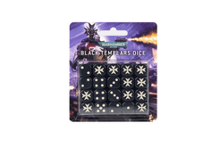 Warhammer 40,000: Black Templars Dice Set
