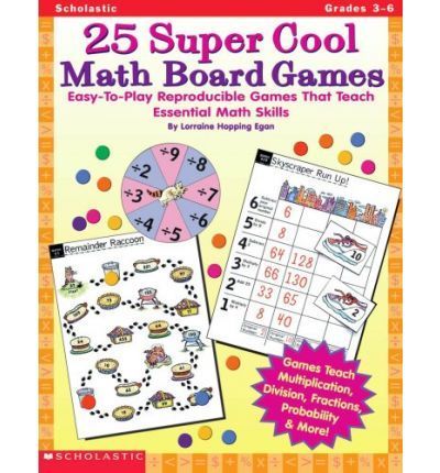 25 Super Cool Math Board Games doboz