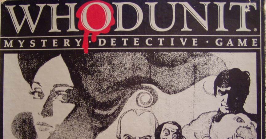 Whodunit Board Game BoardGameGeek