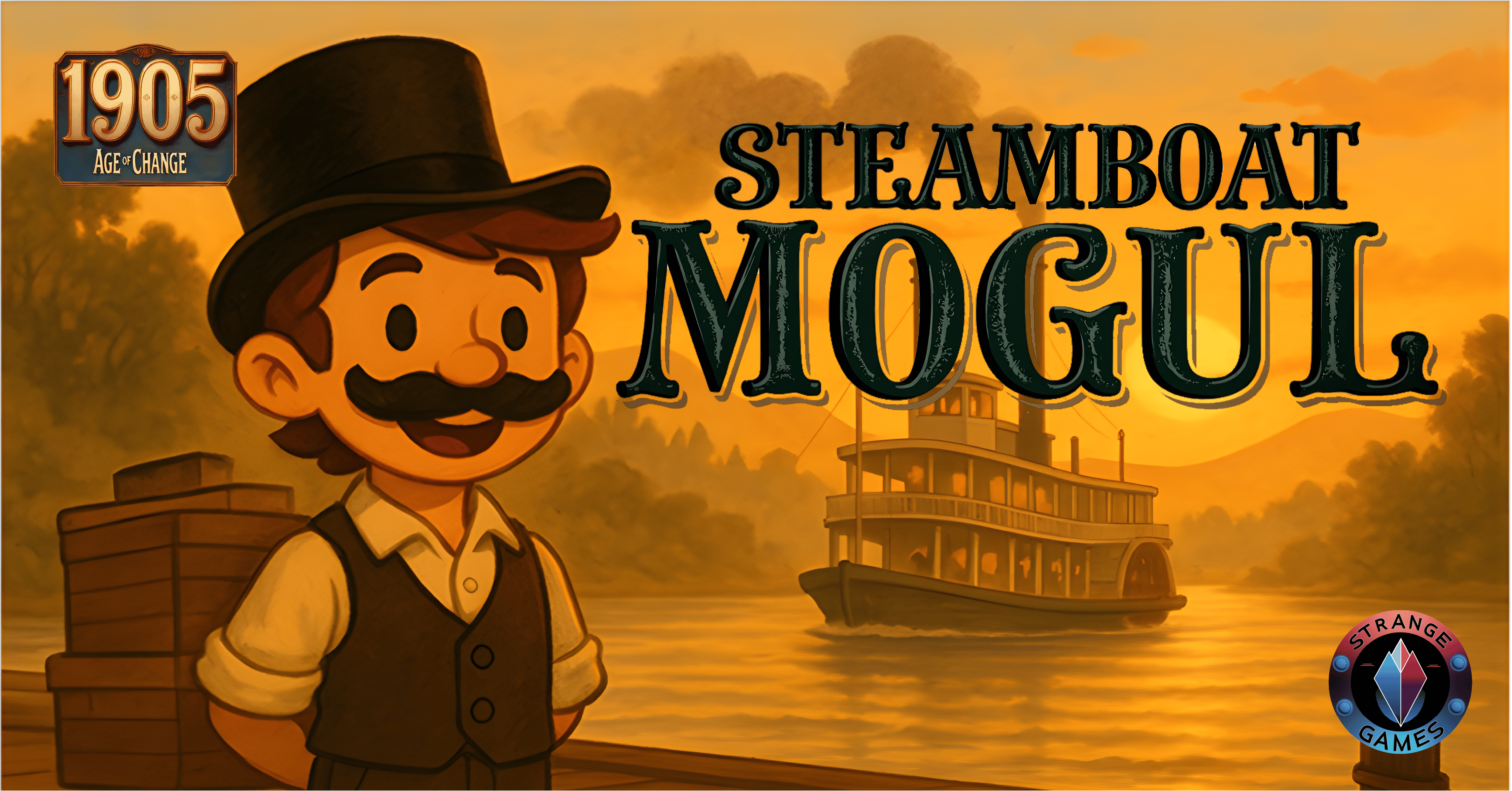 Cover art for Steamboat Mogul