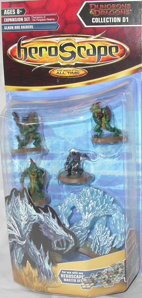 Heroscape: D1 Champions of the Forgotten Realms – Glaun Bog Raiders Army Expansion