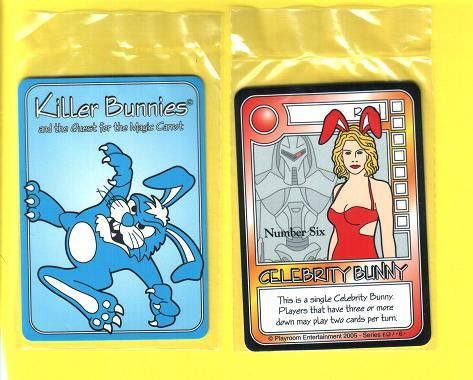Killer Bunnies and the Quest for the Magic Carrot: Number Six Promo Card