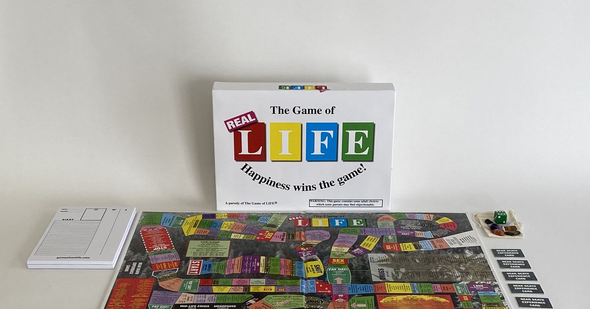 The Game Of Real Life Board Game