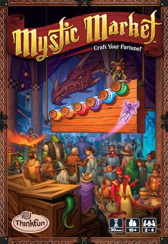 Details about   ThinkFun Mystic Market Strategy Card Game for 2-4 Players Ages 10 and Up an Ex 