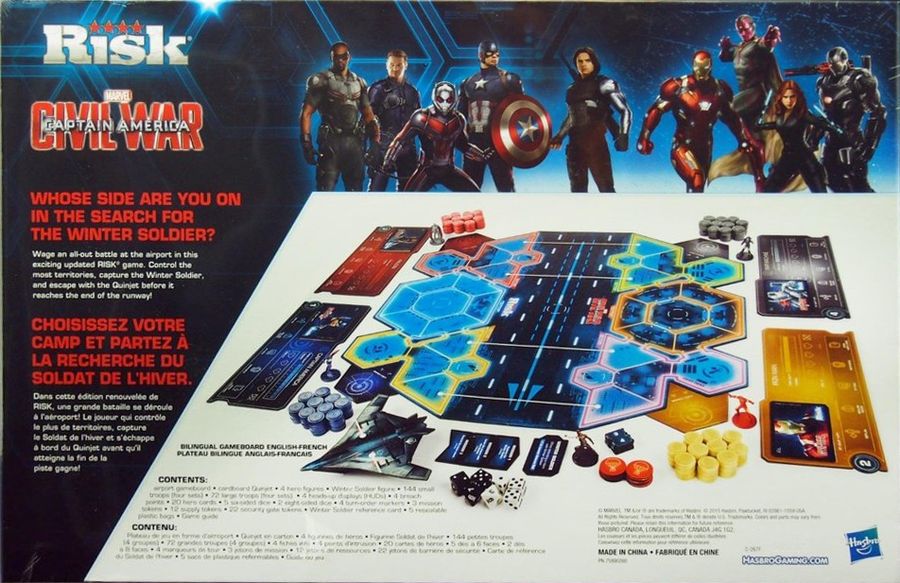 Risk Captain America Civil War Edition Image Boardgamegeek