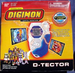 デジモン　D-Tector Digivice 海外版　デジヴァイス RARE Digimon Digivice D-Tector V4 Blue Box Original Ver.4