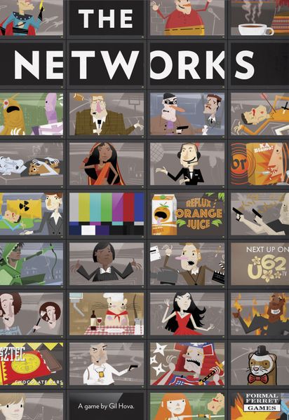 The final box cover for The Networks.