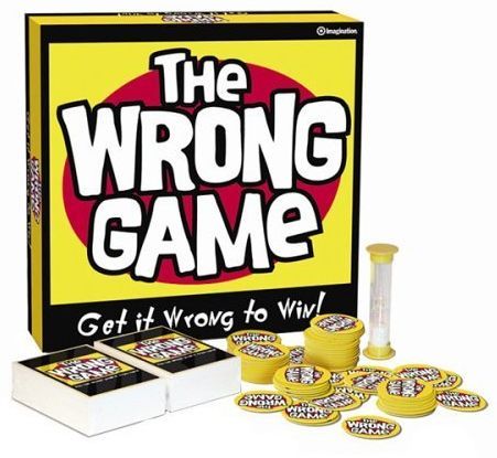 The Wrong Game