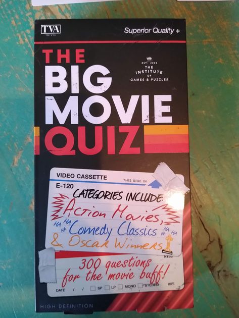 The Big Movie Quiz Brand New TLP 