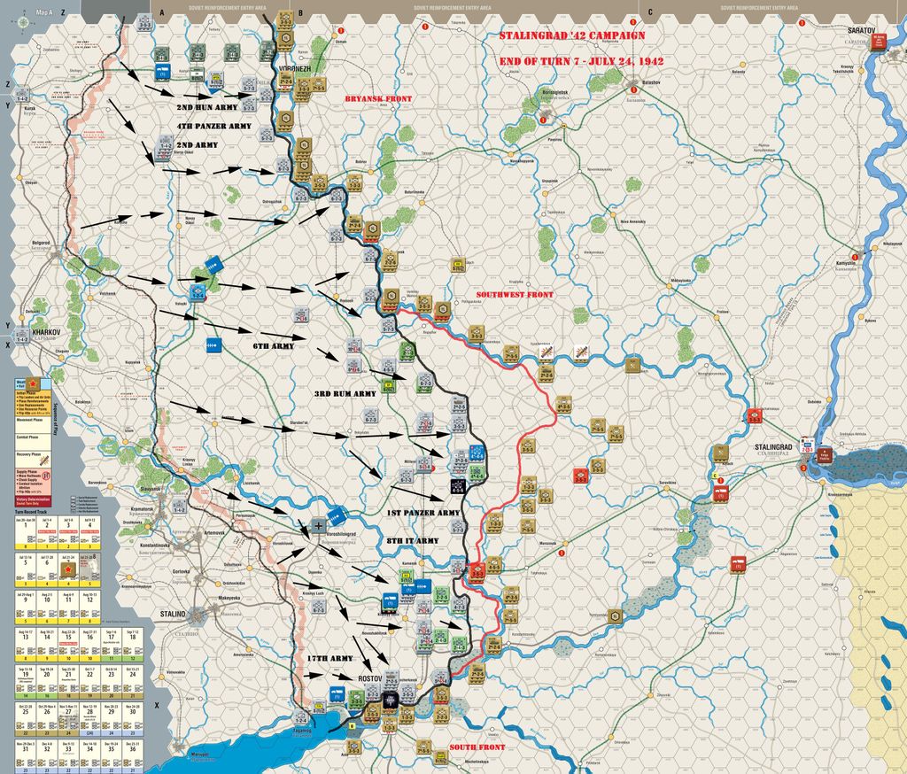 Stalingrad '42 - The Full Campaign On Our First Play | BoardGameGeek