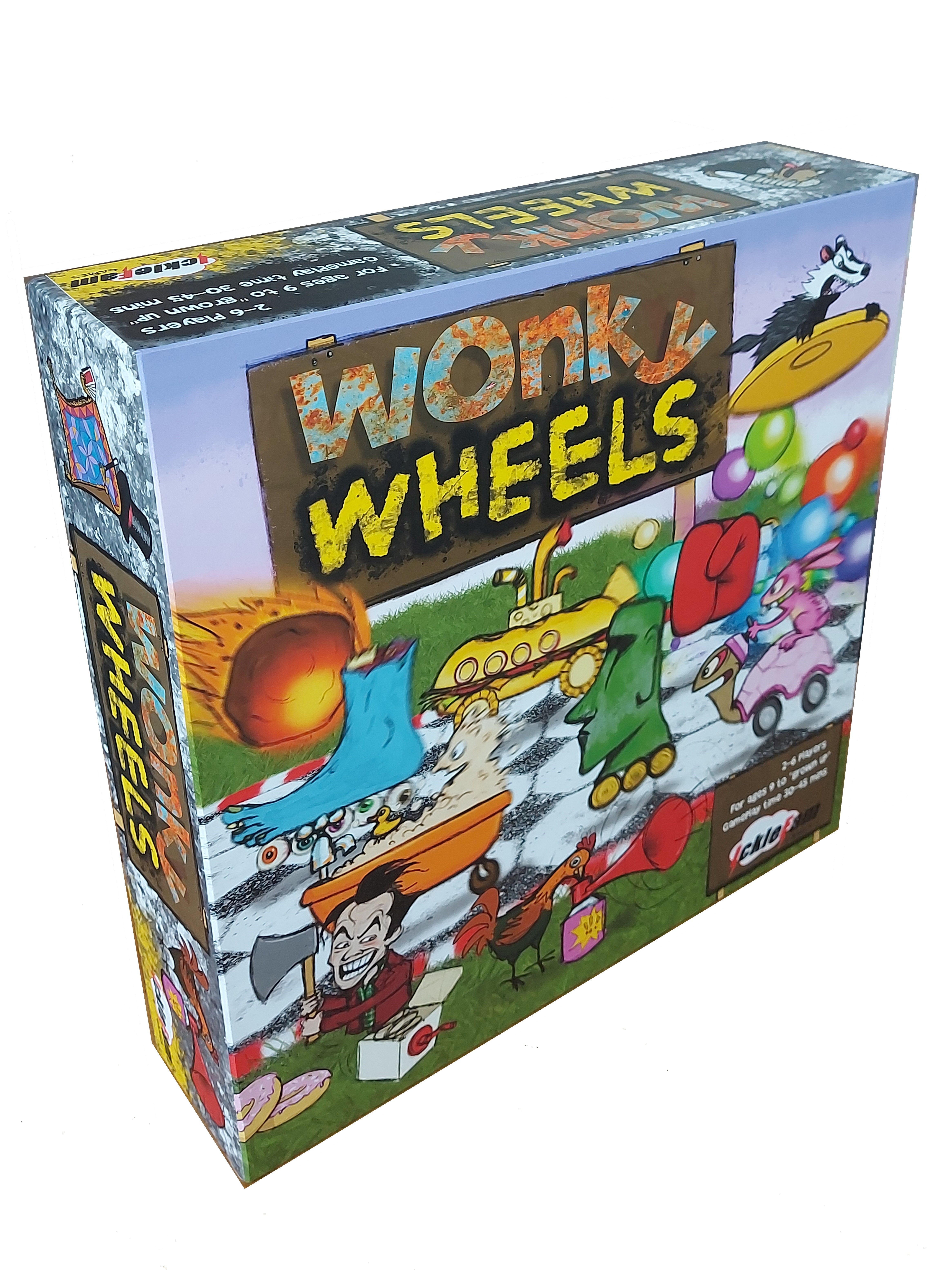 Wonky Wheels box art