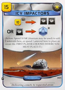 Terraforming Mars: Icy Impactors Promo Card