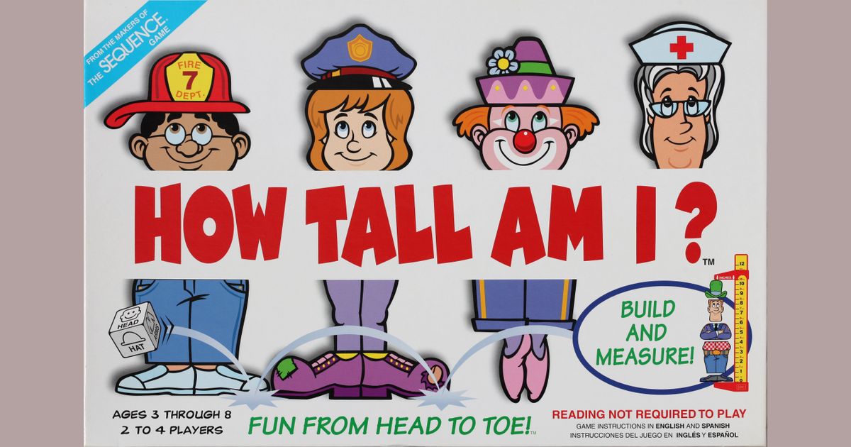 How Tall Am I Board Game Boardgamegeek