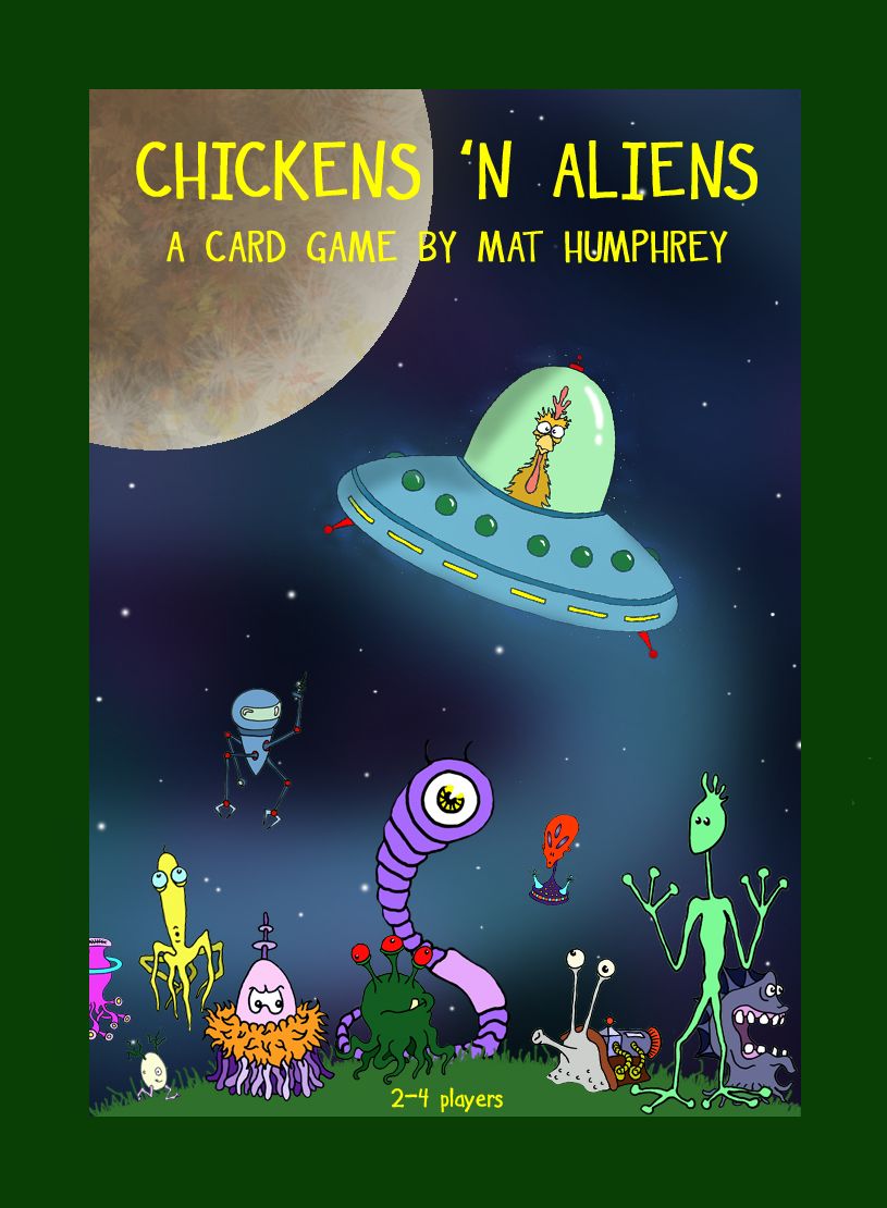 Cover art for Chickens 'n Aliens
