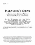RPG Item: EAST1-2: Marauder's Spear