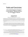 RPG Item: NYR7-01: Faith and Conviction