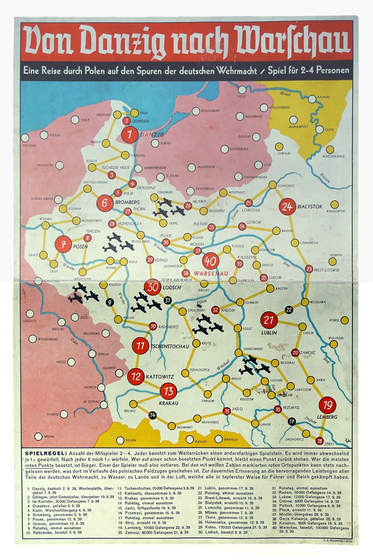 Von Danzig nach Warschau