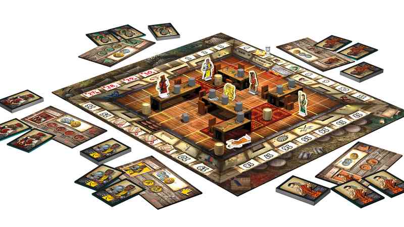 Tokaido : Crossroads - plateau de jeu