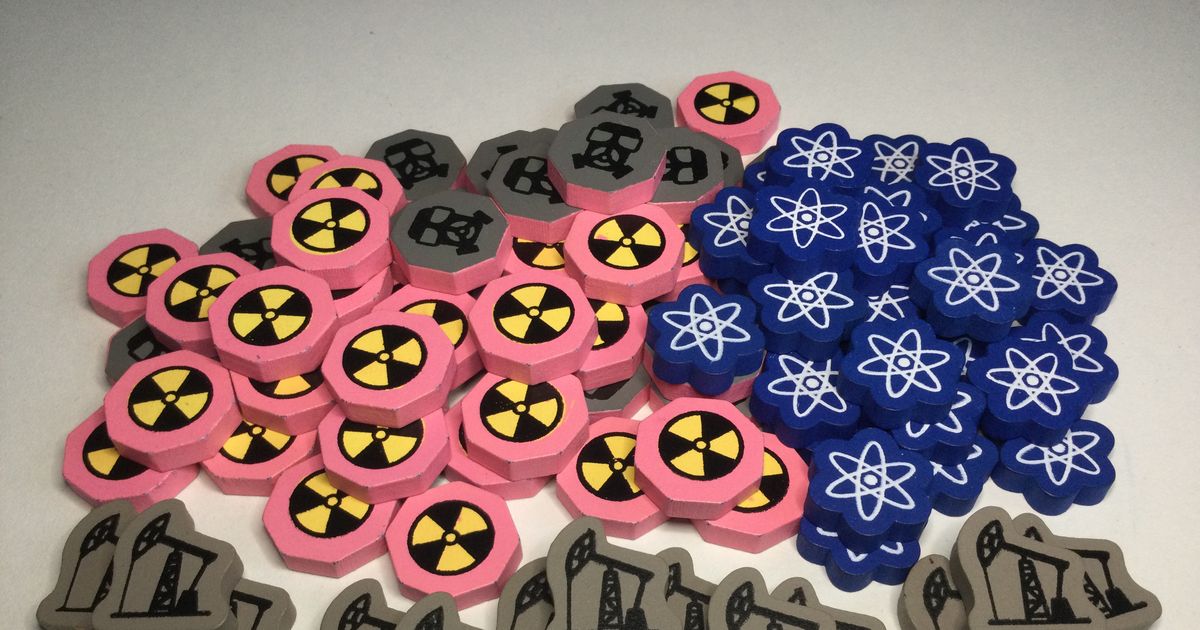 The Manhattan Project: Energy Empire – Meeple Source 95-Piece Upgrade ...