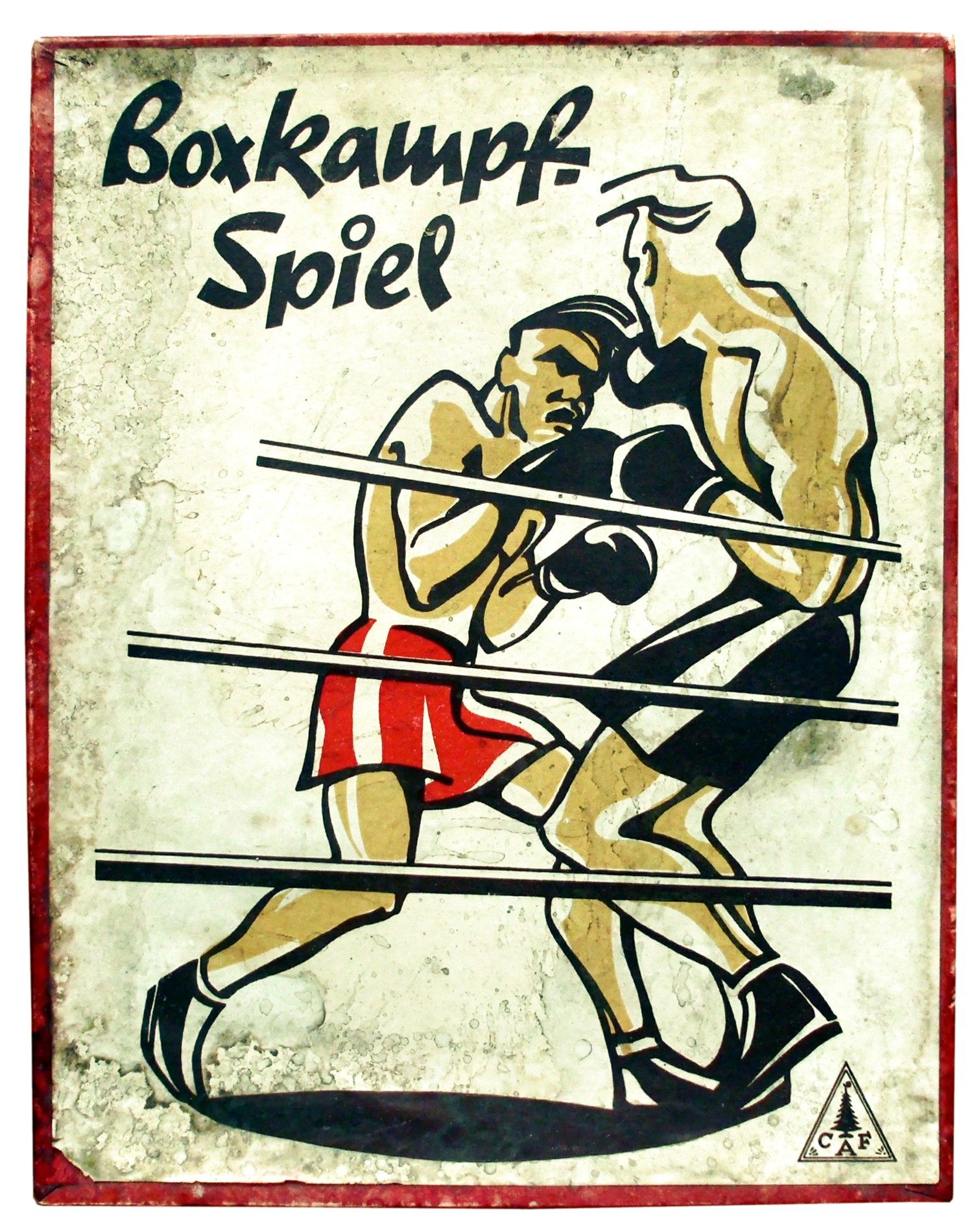 Boxkampf-Spiel