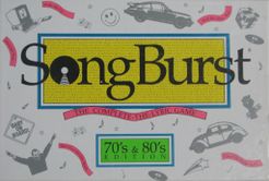 1992 Songburst Lyric Game Parts Songs Music Trivia Cards 70's & 80's Edition 