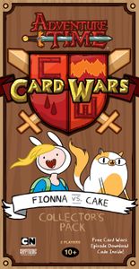 Asmodee Hora De Aventuras Card Wars Fionna Vs Cake Board Game