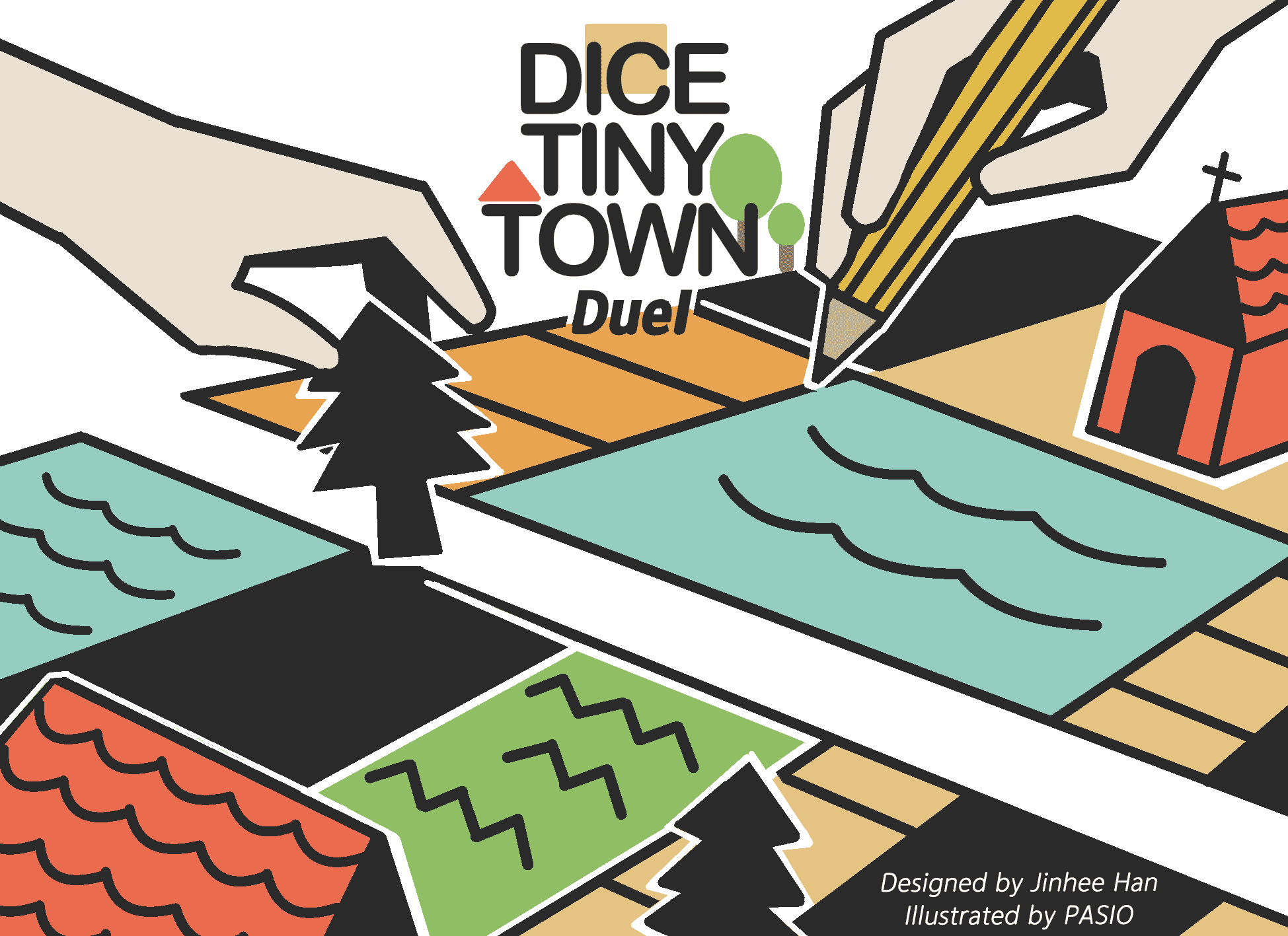 Cover art for Dice Tiny Town Duel