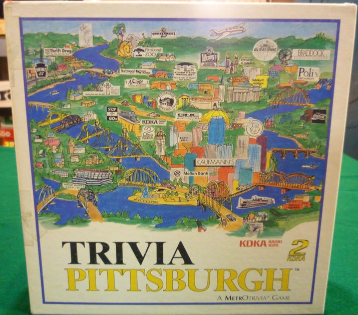Trivia Pittsburgh Board Game Boardgamegeek