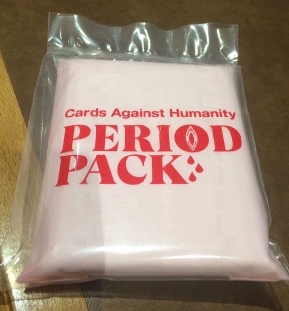 Cards Against Humanity Period Pack Sealed NEW 30 Card Limited Edition Expansion 