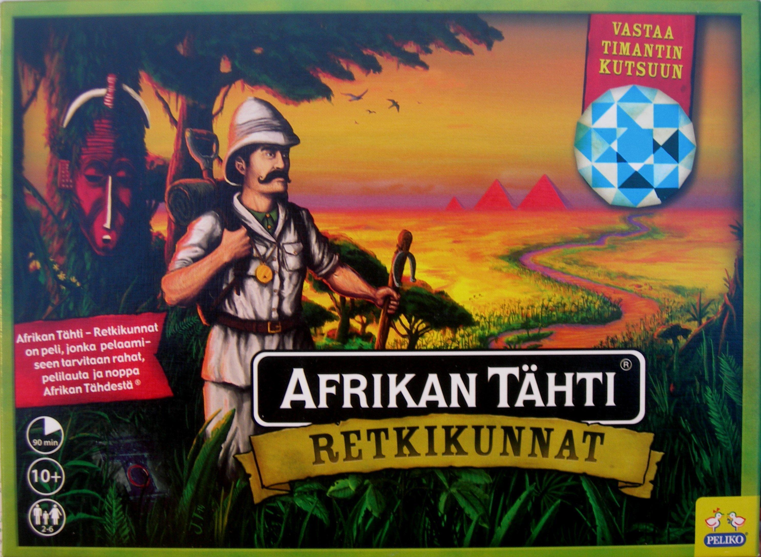 Afrikan tähti: Retkikunnat box art
