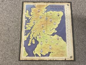 Hammer of the Scots: Map (third edition)