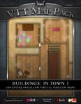 RPG Item: VTT Map Pack: Buildings: In Town 1