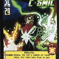 Sentinels of the Multiverse: Captain Cosmic Promo Card