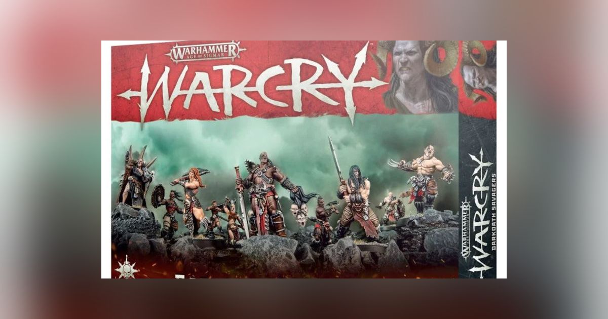 Warhammer Age of Sigmar: Warcry – Darkoath Savagers | Board Game 