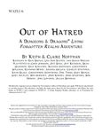 RPG Item: WATE1-6: Out of Hatred