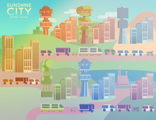 Board Game: Sunshine City