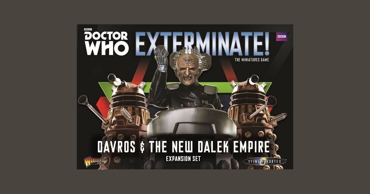 Doctor Who Davros & The New Dalek Empire Warlord Games 