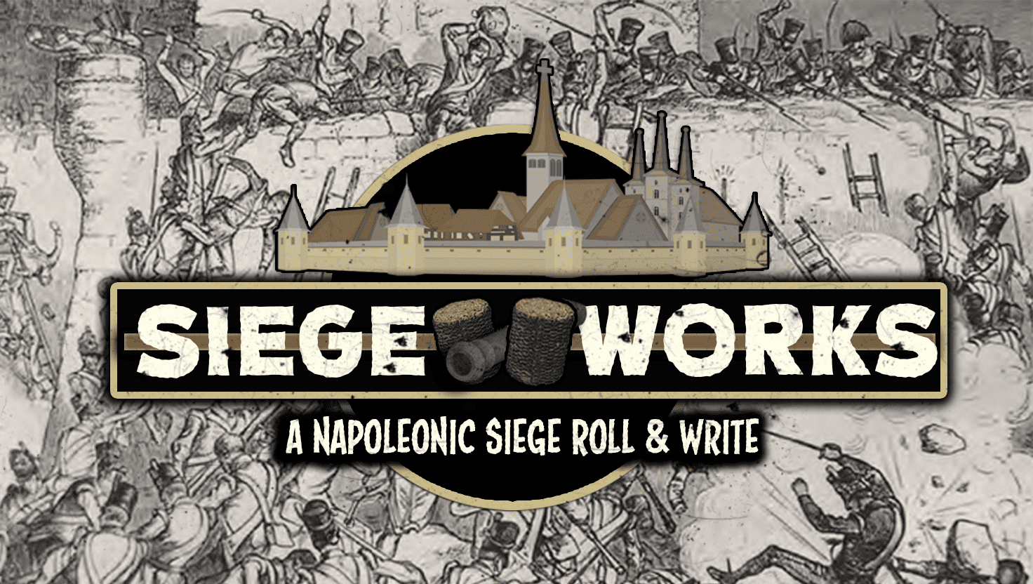 Cover art for Siege Works: A Napoleonic Siege Roll & Write