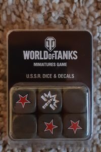 World of Tanks Miniatures Game: U.S.S.R. Dice and Decals