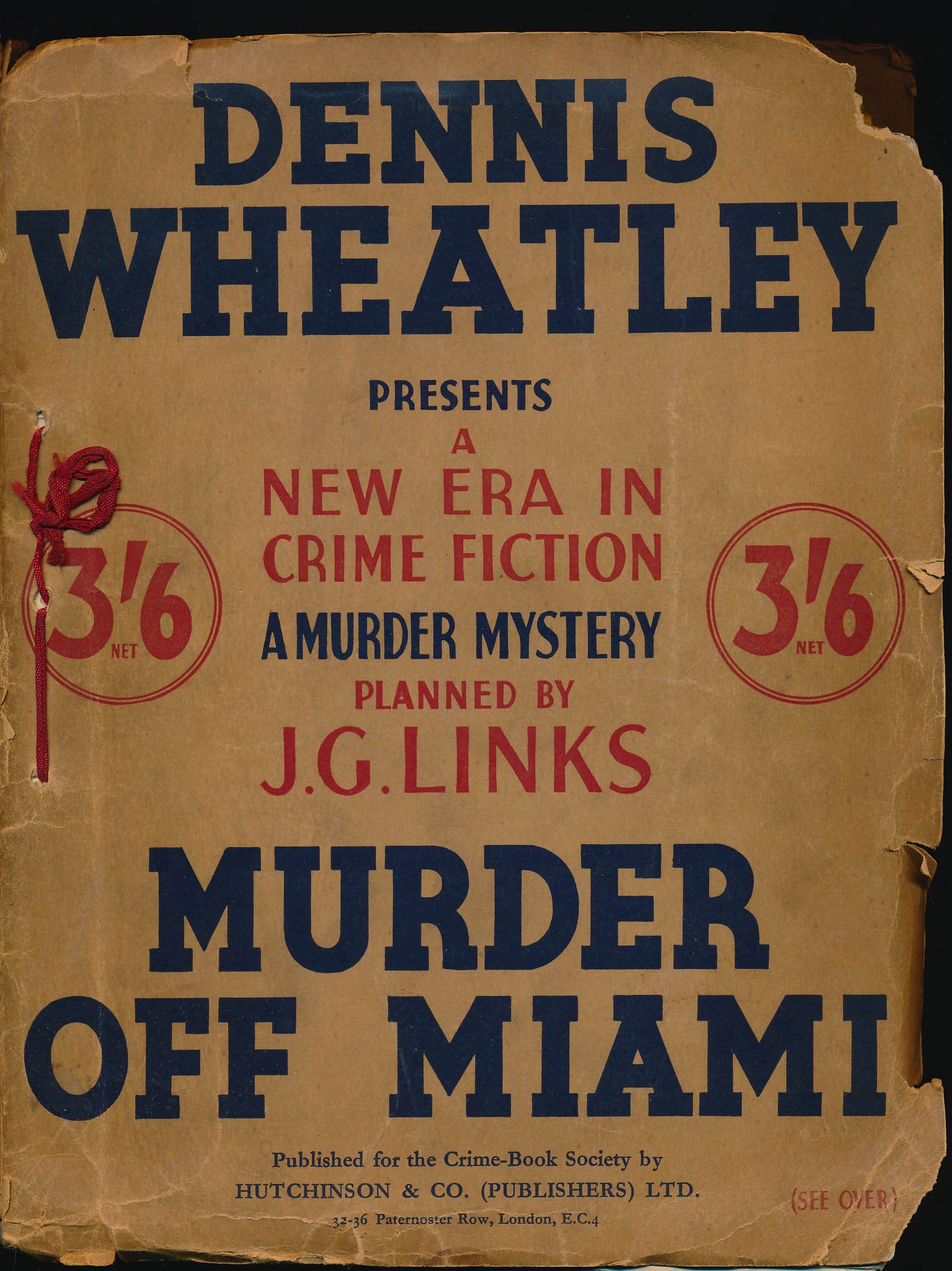Murder Off Miami cover art