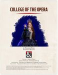 RPG Item: College of the Opera