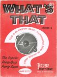 What's That?