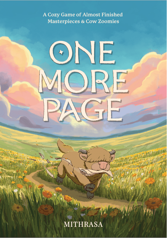 Cover art for One More Page