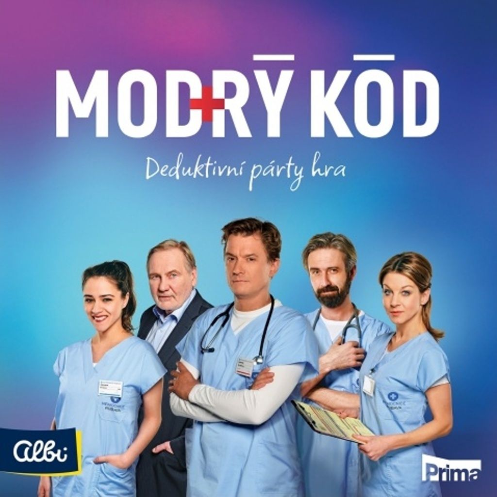 Modrý kód cover art