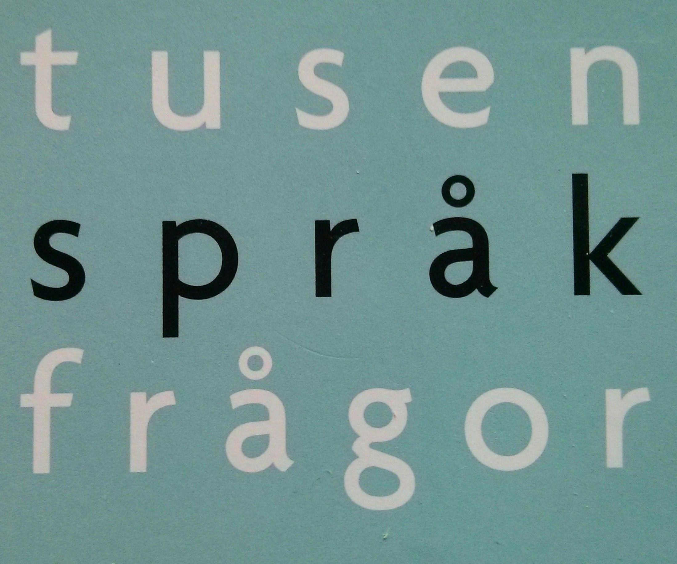 Tusen språkfrågor